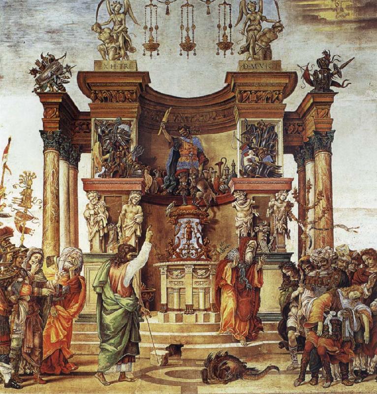 Filippino Lippi The Hl. Philippus and the dragon